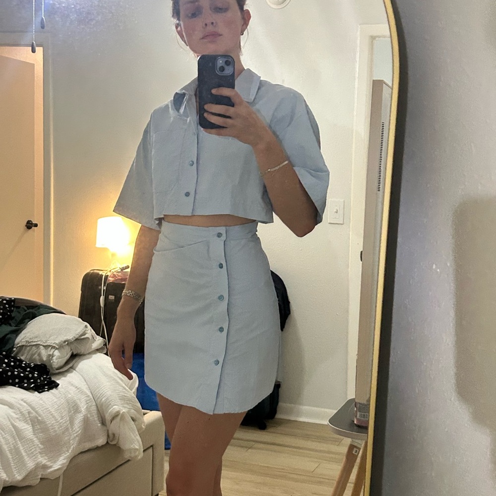 Jacquemus Light Blue dress Arles